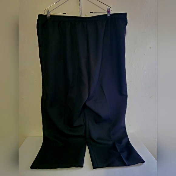 ALBRED DUNNER Women Size 22W Black Pants Polyester New - Picture 2 of 3